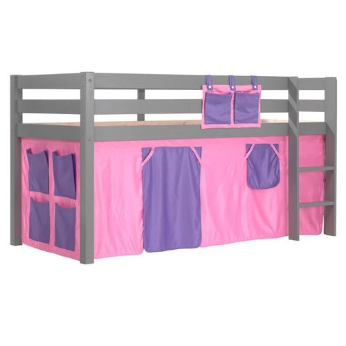 Lit Enfant "Pino Rose" 90x200cm Gris