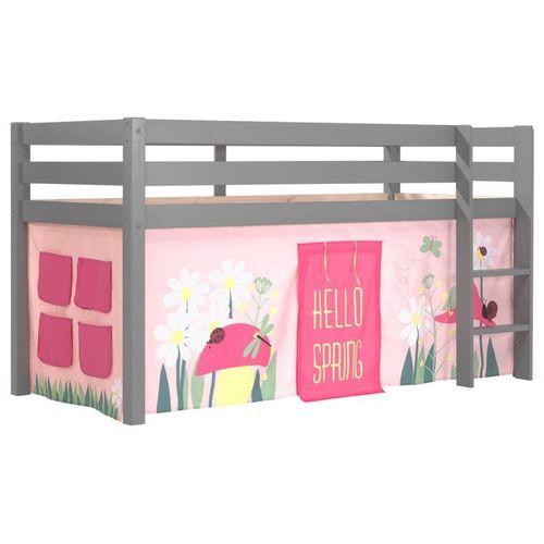 Lit Enfant "Pino Spring" Gris