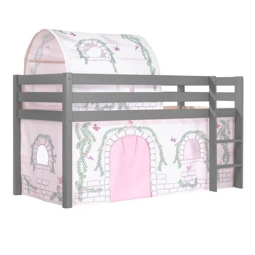 Pack - Lit Enfant, Tente & Tunnel "Pino Birdy" Gris