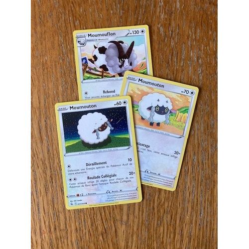 (2483) 2x Moumouton + Moumouflon (Pokemon)