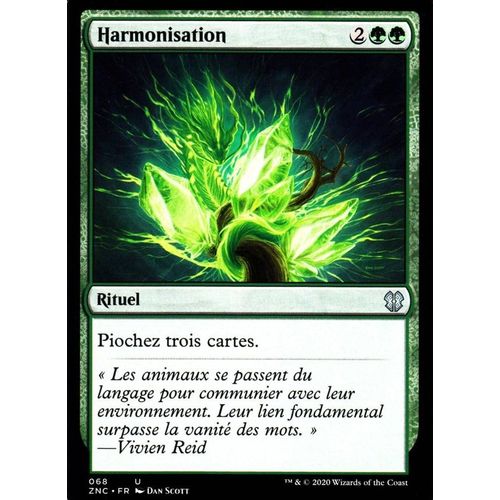 Harmonisation - Magic - Deck Commander Renaissance De Zendikar - U - 68