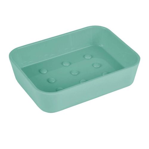 Porte Savon Soft Touch "Vitamine" 12cm Tilleul