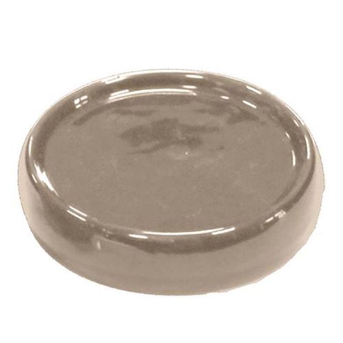 Porte Savon en Céramique "Bullea" 10cm Taupe