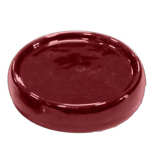 Porte Savon en Céramique "Bullea" 10cm Framboise