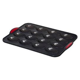Moule 16 Madeleines Silicone "Silitop" 33cm Gris