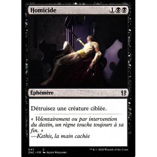 Homicide - Magic - Deck Commander Renaissance De Zendikar - C - 47