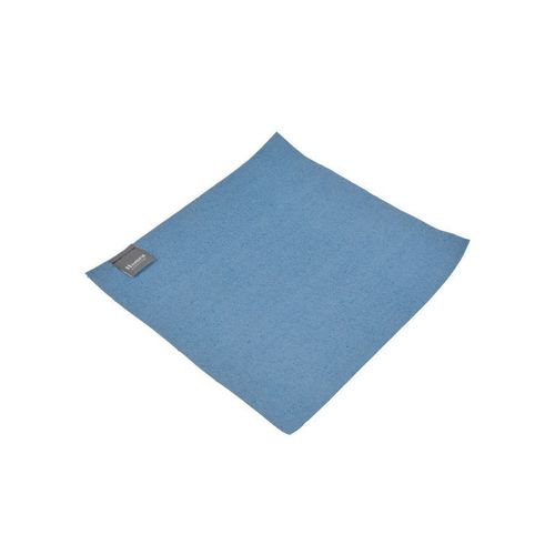Paris Prix - Chiffon Microfibre "Absorbant" 30x30cm Bleu Paon