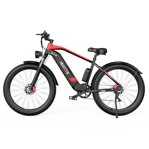 Duotts F26 Vélo Électrique 750w * 2 Moteurs Doubles Batterie Lg 20ah 26 * 4.0 Fat Tire 55 Km / H Vitesse Maximale Escalade À 55 Degrés - Noir