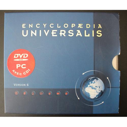 Encyclopedia Universalis Version 6 Sur Dvd Pour Pc