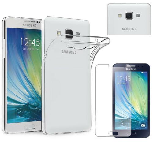 Coque Pour Samsung Galaxy A5 2015 Sm-A500 Et Verre Trempe Film Protection Ecran Phonillico©