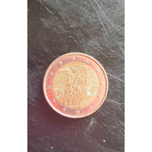 Pièce De 2 Euros Chute Du Mur De Berlin 2019. En Excellente État Valeur 1500 Euros.