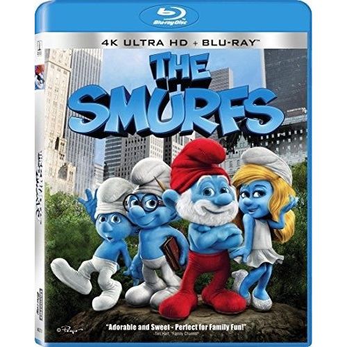 The Smurfs [Ultra Hd] With Blu-Ray, Dubbed, Subtitled