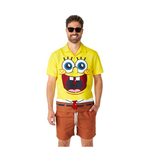 Costume D'été Bob L'eponge Adulte Suitmeister - Taille: Xl (Eu 58)
