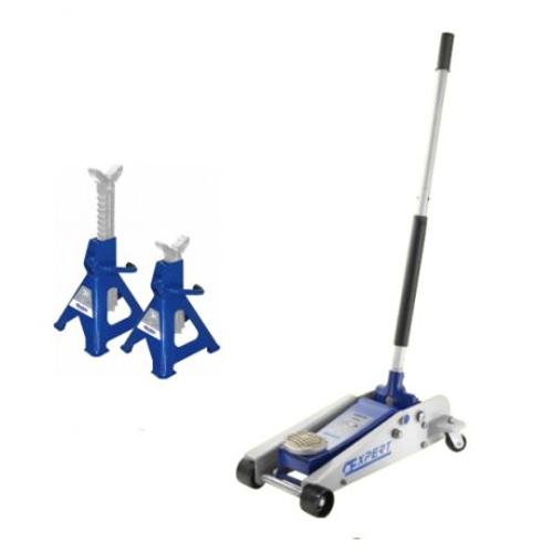 EXPERT - Pack levage Cric 3T + 2 chandelles 3T Expert by Facom - E200142