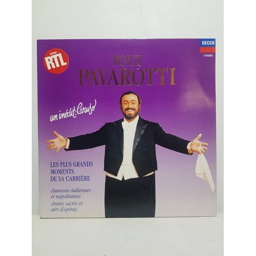 Luciano Pavarotti Tout Pavarotti Lp 33t