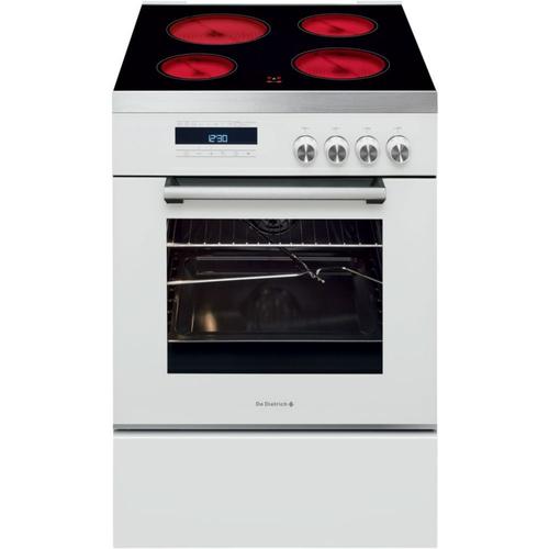 Cuisinière vitrocéramique De Dietrich DCV1568W