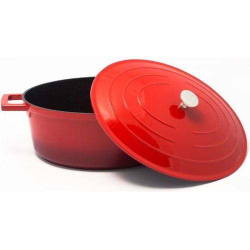 Cocotte Ovale Nuage + Couvercle - 6,6 Lt 32 X 25 Cm