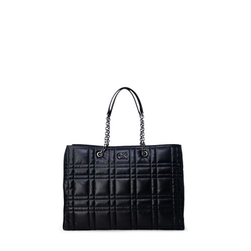 Sacs Femme CALVIN KLEIN re-lock quilt tote w/lpt cmpt k60k609880