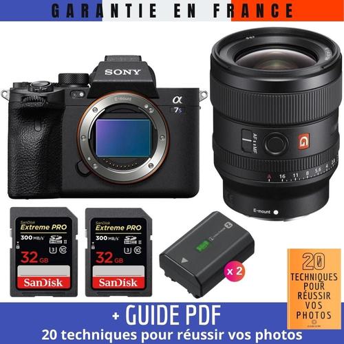 Sony A7S III Nu + 2 SanDisk 32GB Extreme PRO UHS-II SDXC 300 MB/s + 2 Sony NP-FZ100 + Guide PDF ""20 TECHNIQUES POUR RÉUSSIR VOS PHOTOS""