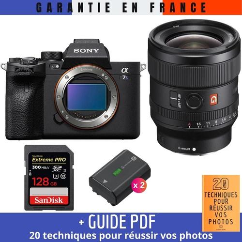 Sony A7S III + FE 24mm F1.4 GM + SanDisk 128GB Extreme PRO UHS-II SDXC 300 MB/s + 2 Sony NP-FZ100 + Guide PDF ""20 TECHNIQUES POUR RÉUSSIR VOS PHOTOS""