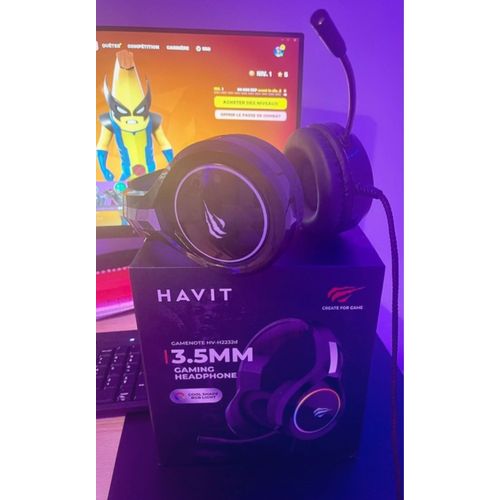 Casque Gaming Rgb Havit