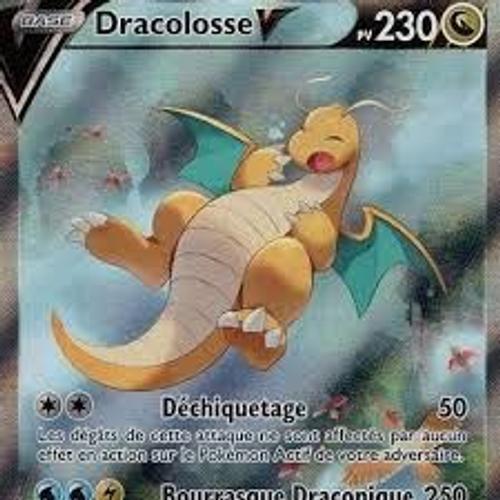 Carte Pokemon Dracolosse 192/203 V Fa Full Art Epée Et Bouclier 7 Eb07 Fr