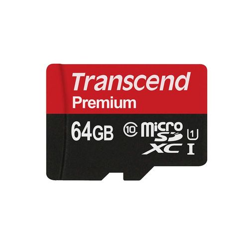 Carte mémoire Transcend premium 300x 64go