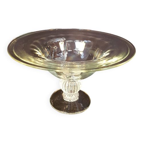 Grande Coupe En Verre Transparent