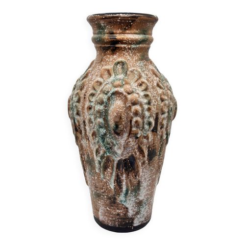Vase en cramique Fat Lava Wabisabi Allemagne vert