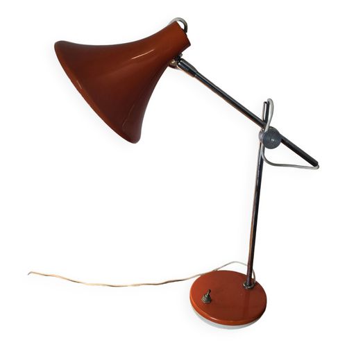 Lampe Articles Des Annes 70 Orange