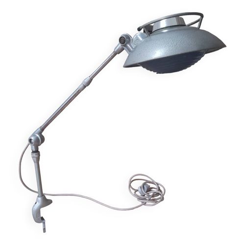 Lampe Solere Industrielle Argent