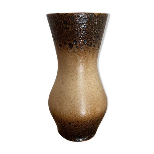 Vase en cramique style Fat Lava de Saint Clment numrot 9082 multicolore