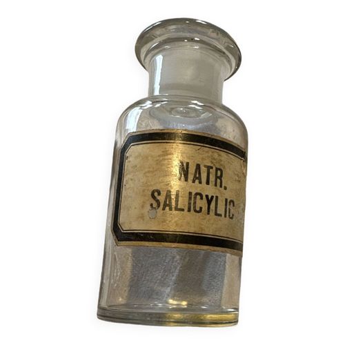 Flacon Ancien Apothicaire Transparent