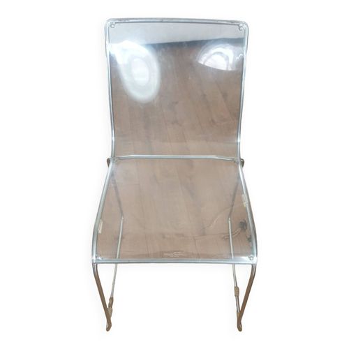 8 Chaises Transparentes Calligaris Transparent