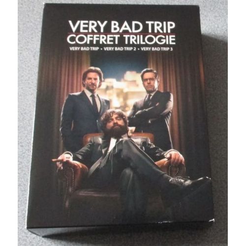 Pour Ranger Ses Propres Dvd Ou Récupérer Les Photos Des Acteurs Coffret Trilogie Very Bad Trip- Avec Photos Couleurs Des Films- En Carton- Vendu Vide Et Sans Les Dvd