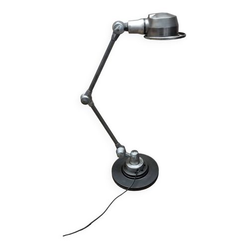 Lampe Daposatelier Jielde Lack Deux Bras Patine Graphite Gris