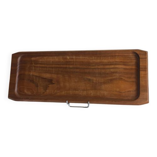 Plateau De Service En Teck Design Scandinave Bois