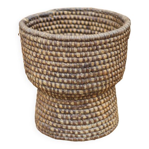 Coupe osier ancienne bourgne paille et ronce coupe tress campagne chalet bois