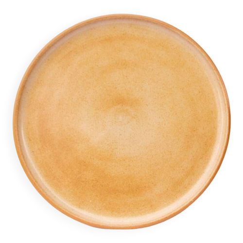 Plat En Gres De France Marron