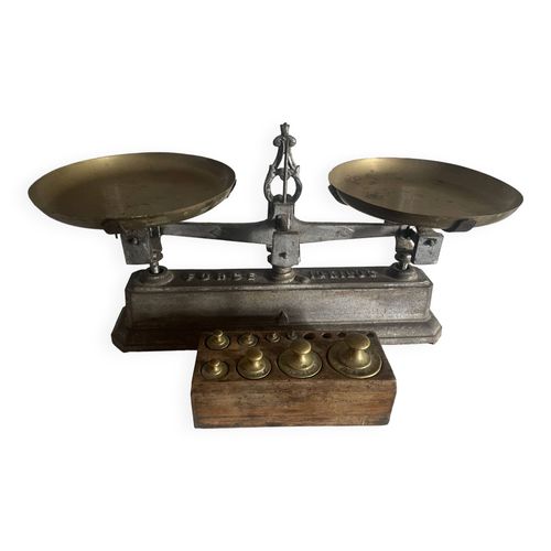Balance Roberval Gris