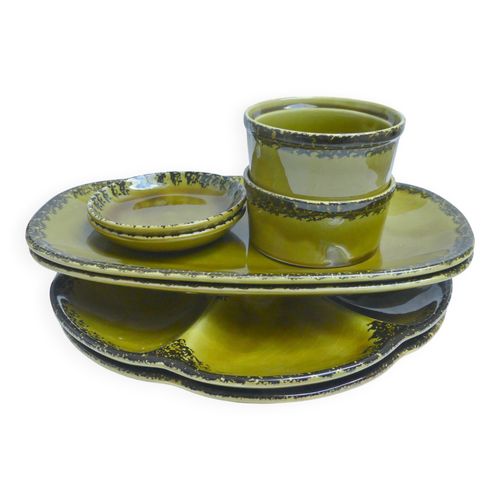 Ensemble  Huitre Gien Vert