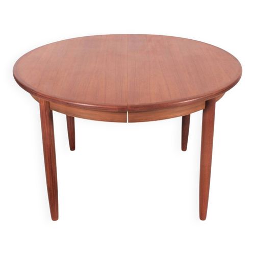 Table De Repas Scandinave Extensible En Teck 48 Pers Bois