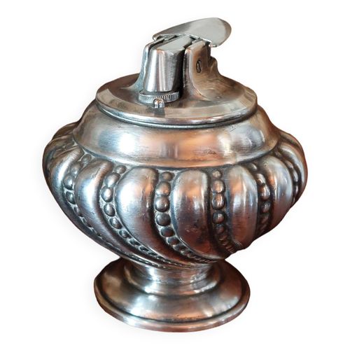 Briquet de bureau Ronson sixties argent