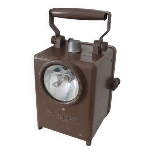 Lampe Portative Wonder Type Sncf Marron