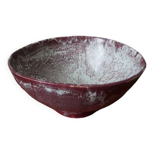 Saladier Cramique Handmade Fabrication Artisanale Poterie Objet Fait Main Bordeaux