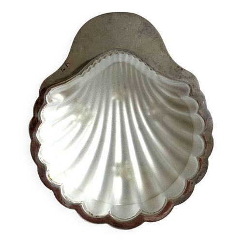 Beurrier Coquillage En Mtal Argent Orfvrerie Vulcain Argent
