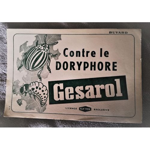 Buvard - Gesarol Contre Le Doryphore - B 54