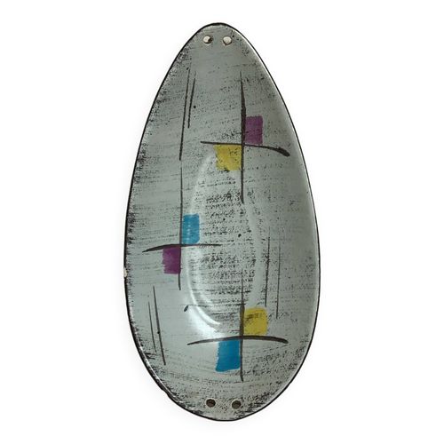 Ravier En Forme De Goutte West Germany Multicolore
