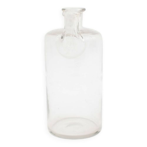 Flacon Ancien De Pharmacie Ou Laboratoire Transparent