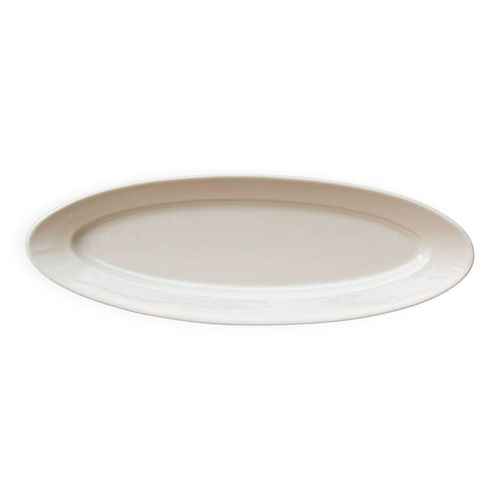 Ancien Plat  Poisson Pillivuyt Blanc